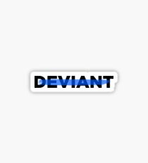 Deviant. Sticker