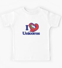 ich liebe Einhörner Kinder T-Shirt