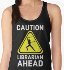 Where my librarians at? Time for ALA Library Information Science Swag Women's Tank Top