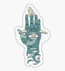 Sacred Hand Sticker