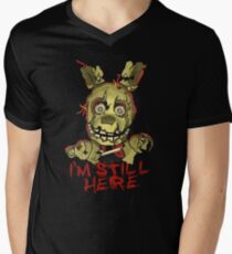 Five Nights At Freddy's Springtrap Men's V-Neck T-Shirt