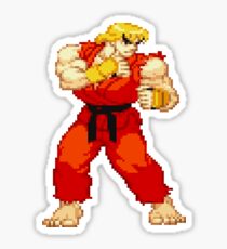 Street Fighter Alpha - Ken Sticker