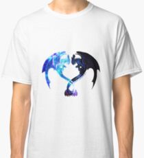 Dragon Heart (Toothless and Light Fury) Classic T-Shirt