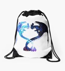 Mochila de cuerdas Corazón de dragón (Furia desdentada y ligera)
