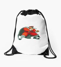 Street Fighter Alpha - M. Bison Drawstring Bag