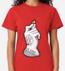 Fullmetal Roy Mustang "OH SNAP!" art Classic T-Shirt