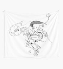 Gladiat-grr Wall Tapestry