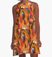 I see u A-Line Dress