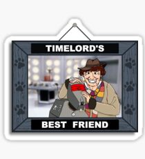 Timelord's Best Friend (Color) Sticker