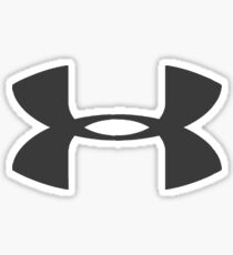 grey of under armour Sticker