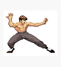 Street Fighter Alpha - Fei Long Photographic Print
