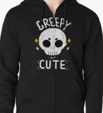 Gruselig aber süß Hoodie mit Reißverschluss