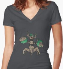 Trevenant Women's Fitted V-Neck T-Shirt