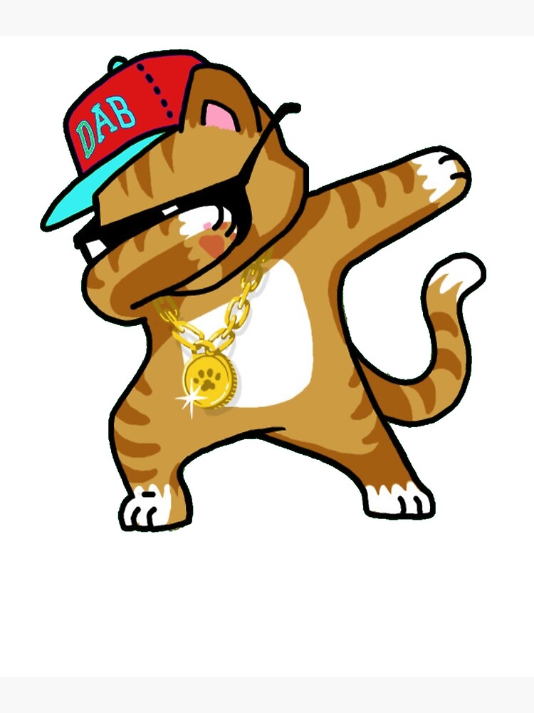 "DABBING CAT funny dabbing animal shirts kitten dab