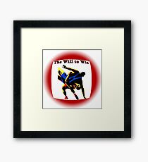 The Will to Win Framed Print