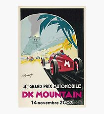 DK Berg Grand Prix Fotodruck