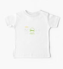 While Not Dead Eat Sleep Code - Programmer Baby Tee
