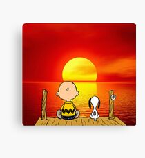 dog night Canvas Print