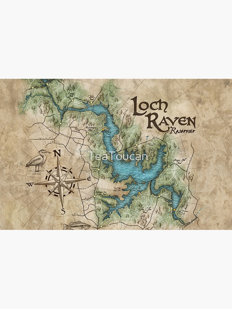 loch-raven-reservoir-hiking-trail-map-antique-cartography-zipper
