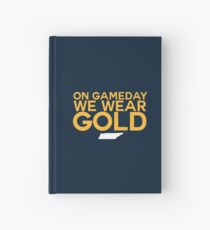 On Gameday We Wear Gold - Nashville Predators Hardcover Journal