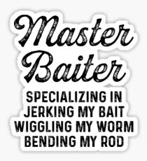 Master Baiter Stickers | Redbubble