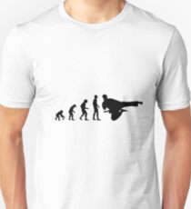 Evolution martial artist Unisex T-Shirt