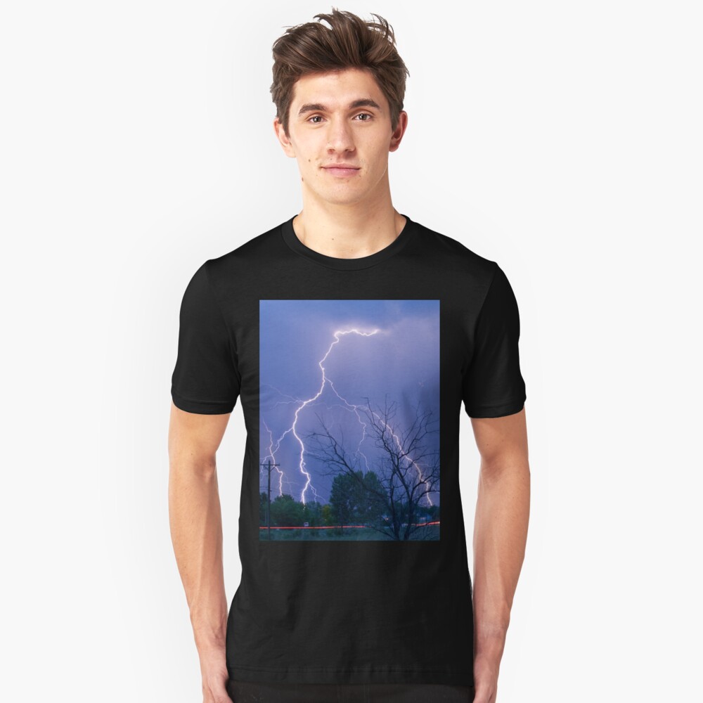 Lightning 06.05.09 Slim Fit T-Shirt