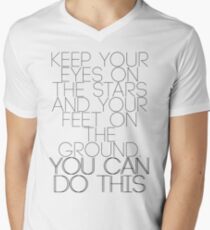 Keep Your Eyes on the Stars Men's V-Neck T-Shirt