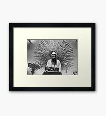 The doorway Framed Print