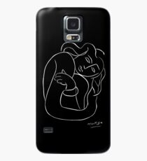 Funda/vinilo para Samsung Galaxy TAHITIAN LADY: Vintage Matisse Pintura en blanco y negro
