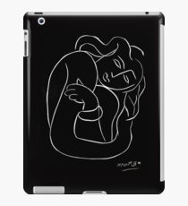 TAHITIAN LADY : Vintage Matisse Black and White Painting Print iPad Case/Skin