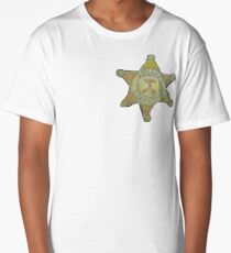 sheriff badge once upon a time Long T-Shirt