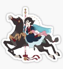 Carousel: A Girl Worth Fighting For Sticker