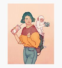 Odd Friendship Photographic Print
