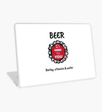 Drink Beer Shirt - Bar Shirt - Beer Bar Shirt - Fun bar tee - Fun Bar shirt - Fun Bar tee - Barman Shirt - Pub tee - Pub Shirt Laptop Skin