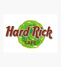 Hard Rick Cafe Photographic Print