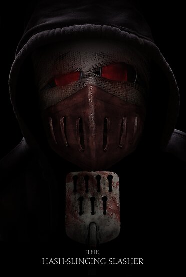 The Hash Slinging Slasher Poster By Tobeywankenobi Redbubble