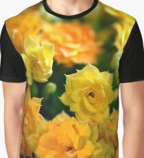 Tiny Yellow Flowers Graphic T-Shirt