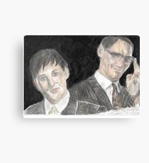 Ed Nygma and Oswald Cobblepot Canvas Print