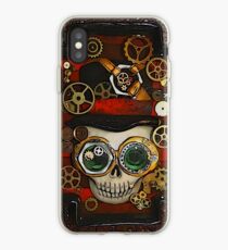 Steampunk Goggle Skull iPhone Case