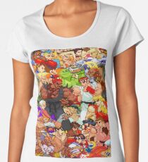 Street Fighter Alpha - Fight! Women's Premium T-Shirt