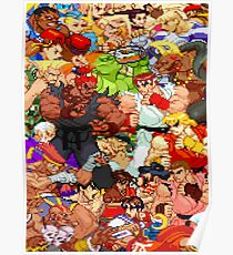 Street Fighter Alpha - Fight! Poster
