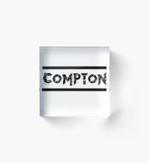 COMPTON - Drugtown Acrylic Block