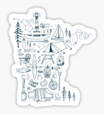 Minnesota Outdoor Collection Sticker