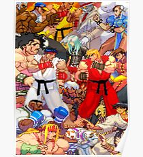 Street Fighter Third Strike - Fight! Poster