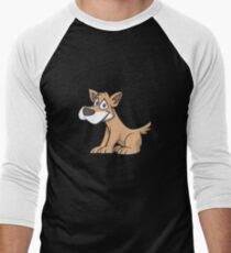 Dog Smile Men's Baseball ¾ T-Shirt