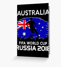Australia World Cup 2018 Greeting Card