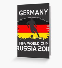 Germany Team World Cup 2018 Greeting Card