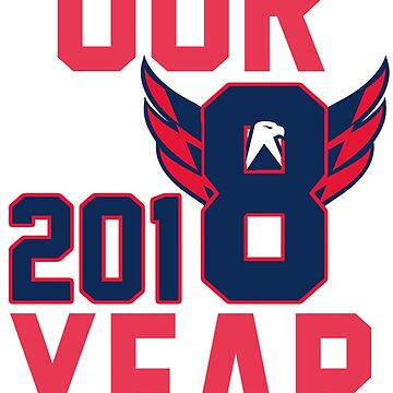 NAVY Alexander Ovechkin Washington Capitals "Stanley Cup Logo"  HOODED SWEATSHIRT