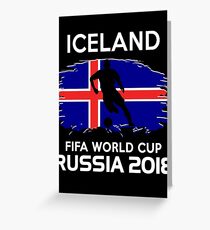 Iceland World Cup 2018 Greeting Card